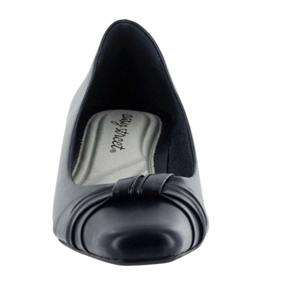 Easy Street Women's Waive Pumps BLACK Square Toe - Picture 3 of 9